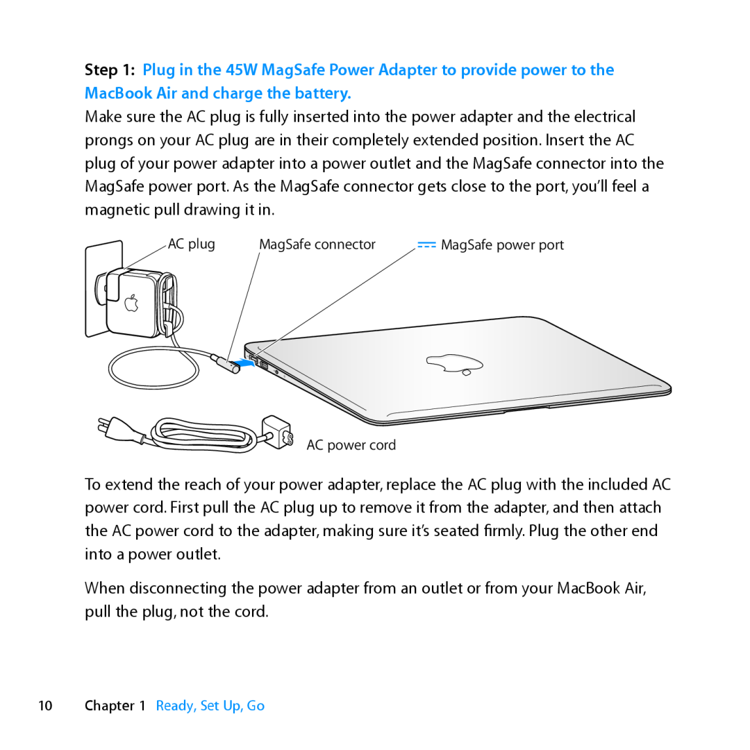 Apple MD231LL/A manual Ready, Set Up, Go 